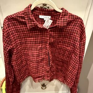 HYFVE Red and Black Checkered Shirt